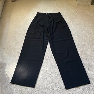 TK Black Pleated Trousers